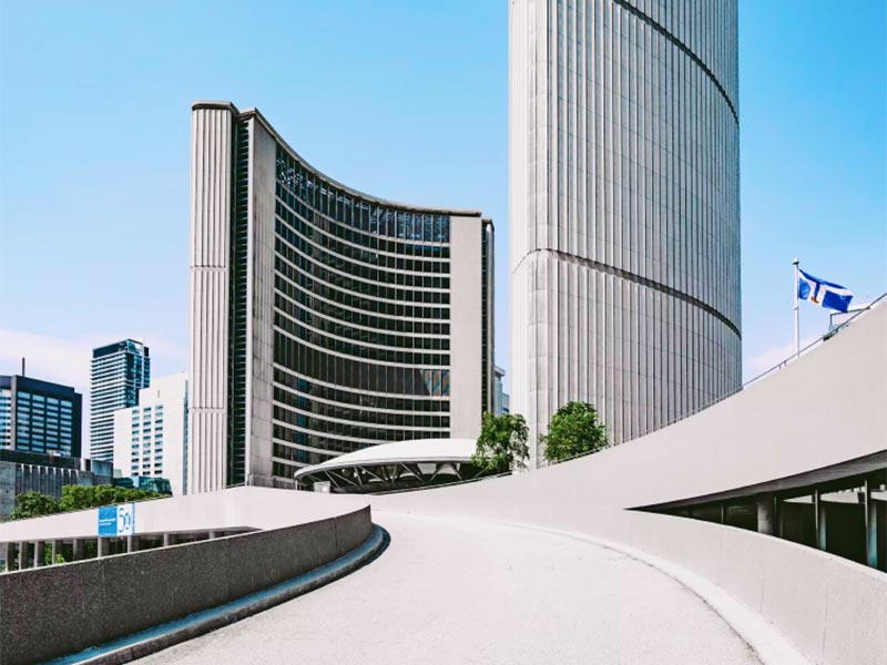 Outside View of Large Building Outside view of Large Building